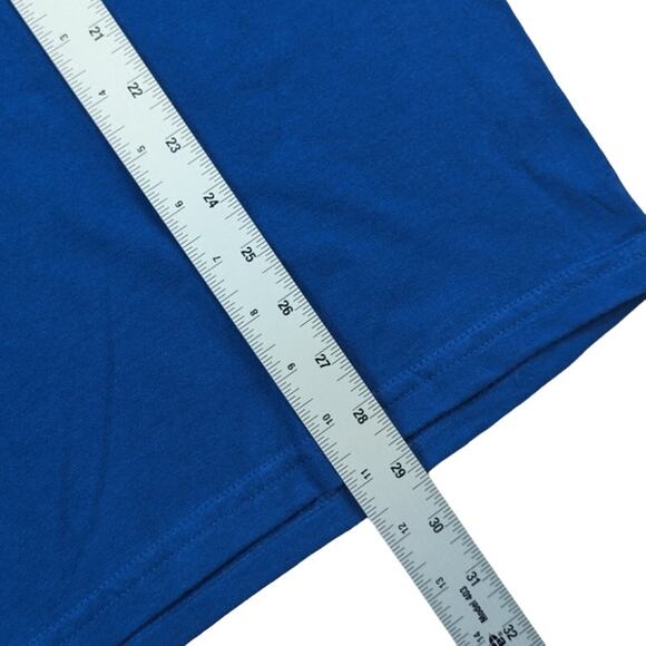 Vintage Kansas City Jayhawks Football 90s Starter Blue Shirt NEW WITH TAGS - Picture 5 of 6